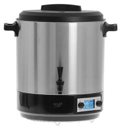 AD-4496 Πολυμάγειρας 2600W με Χωρητικότητα 28lt Ασημί Adler