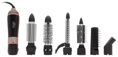 Hair Styler Ηλεκτρική Βούρτσα Μαλλιών με Αέρα Adler