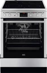 AEG Κουζίνα 73lt με Εστίες Κεραμικές CCB6442ABM από το Media Markt