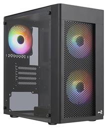 Hexform Gaming Mini Tower με Πλαϊνό Παράθυρο Aerocool