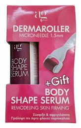 Dermaroller Microneedle 1.5mm & Body Shape Serum 200ml Σετ για Σύσφιξη Σώματος Ag Pharm