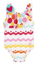 Παιδικό Μαγιό Ολόσωμο Λευκό Agatha Ruiz De La Prada