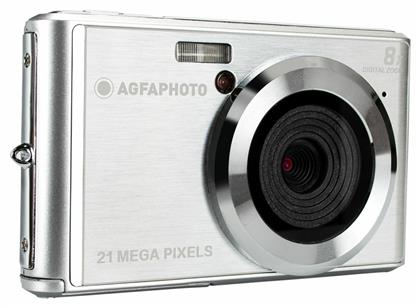 DC5200 21MP Οπτικό Ζουμ 8x Ασημί AgfaPhoto