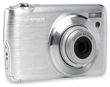 Realishot Dc8200 18MP Full HD (1080p) Οπτικό Ζουμ 8x Ασημί AgfaPhoto