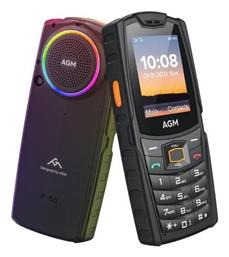 M6 Dual SIM Ανθεκτικό Κινητό με Κουμπιά Μαύρο AGM