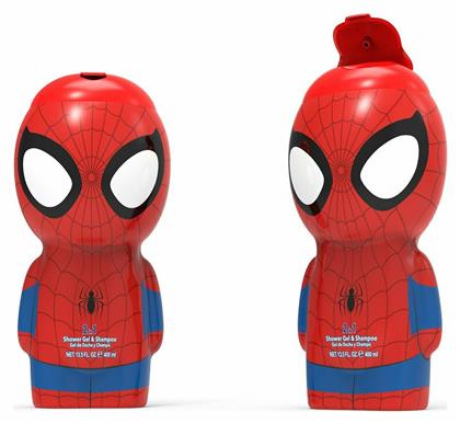 Air-Val International Παιδικό Αφρόλουτρο & Σαμπουάν ''Spiderman'' σε Μορφή Gel 400ml - Air Val