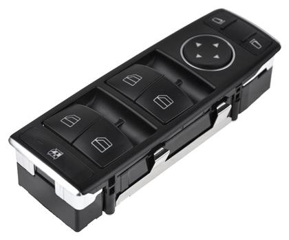 Διακόπτης Παραθύρων Αυτοκινήτου για Mercedes-Benz A Class W176 12 / B Class W246 11 / GLA X156 13 3pin Μαύρο Ajs Parts