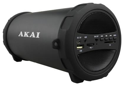 Akai ABTS-11B Ηχείο Bluetooth 10W με Ραδιόφωνο Μαύρο από το Media Markt