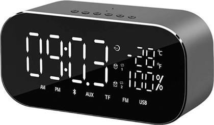 Akai Ψηφιακό Ρολόι Επιτραπέζιο με Ξυπνητήρι ABTS-S2 BK από το Media Markt