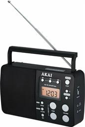 Akai APR-200 Φορητό Ραδιόφωνο Ρεύματος / Μπαταρίας Μαύρο