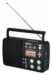 Akai APR-200 Φορητό Ραδιόφωνο Ρεύματος / Μπαταρίας Μαύρο