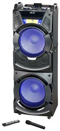 Σύστημα Karaoke με Ασύρματo Μικρόφωνo DJ-S5H σε Μαύρο Χρώμα Akai
