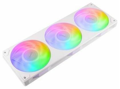 Vegas A36 Case Fan 120mm με ARGB Φωτισμό και Σύνδεση 4-Pin PWM / 3-Pin Λευκό Akasa