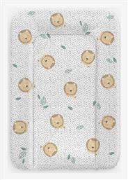 Μαλακή Αλλαξιέρα Lion από Ύφασμα Μπεζ 50x70cm Albero Mio