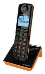 S280 με Ελληνικό Μενού Μαύρο/Πορτοκαλί Alcatel