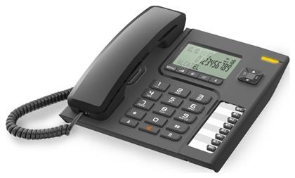 Temporis 76 Ενσύρματο Τηλέφωνο Γραφείου Μαύρο Alcatel