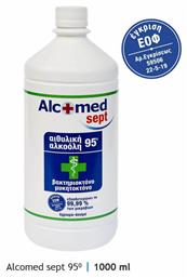 Λοσιόν Οινοπνεύματος 95° Alcomed Sept Γεωργικής Προέλευσης Alcofarm
