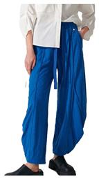 - The Non Usual Casual Ζώνη Γυναικεία Βαμβακερή Παντελόνα Straight Μπλε Ale