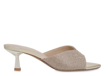 Mules Χρυσά ABIBIZA-012-LGOLD731-21MIRRORwithSTRASS Alessandra Bruni