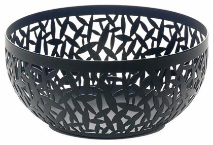 Cactus Φρουτιέρα Μεταλλική Μαύρη 21x21x9.5εκ. Alessi
