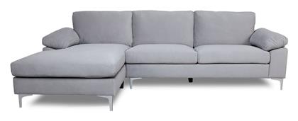 Alex Γωνιακός 264x132x75εκ. Γκρι - Woodwell