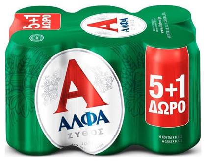 Lager Κουτί 6x330ml Άλφα