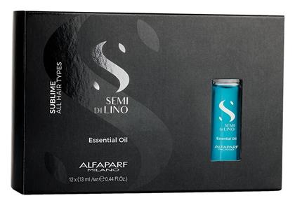 Milano Professional Diamond Illuminating Essential Oil Αμπούλες Μαλλιών Θρέψης για Γυναίκες 12x13ml Alfaparf