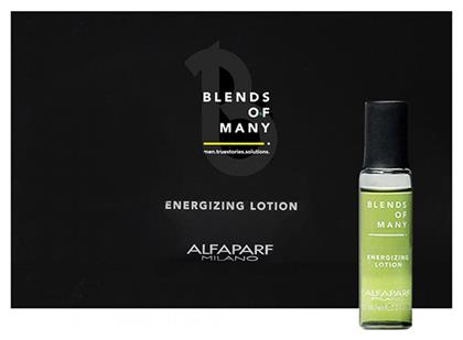 Professional Blends Of Many Energizing Αμπούλες Μαλλιών Αναδόμησης για Άνδρες 12x10ml Alfaparf Milano