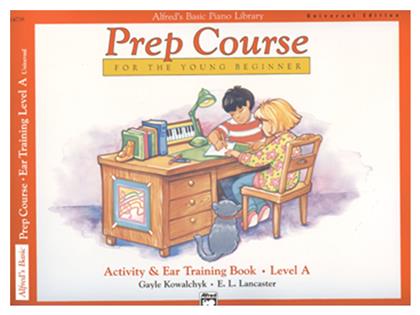Alfred's Basic Piano Library-prep Course-activity & Ear Training Level A Παιδική Μέθοδος Εκμάθησης για Πιάνο Alfred Music Publishing
