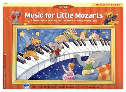 Music For Little Mozarts-Music Lesson Book 1 Παιδική Μέθοδος Εκμάθησης για Πιάνο Alfred Music Publishing