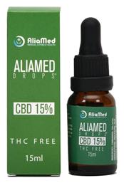 Aliamed Drops Έλαιο Κάνναβης σε Σταγόνες με 15% CBD 15ml AliaMed