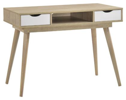 Alida Κονσόλα Ξύλινη Sonoma / Λευκή Μ110xΠ50xΥ79εκ. Woodwell