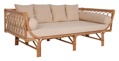 Aliki Τετραθέσιος Καναπές Εξωτερικού Χώρου Rattan με Μαξιλάρια 200x100x86cm - HomeMarkt