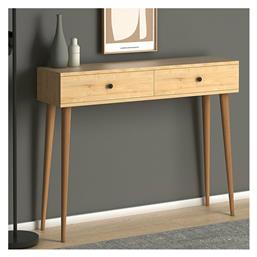 Alis Κονσόλα Ξύλινη Oak Μ110xΠ29xΥ88εκ. Megapap