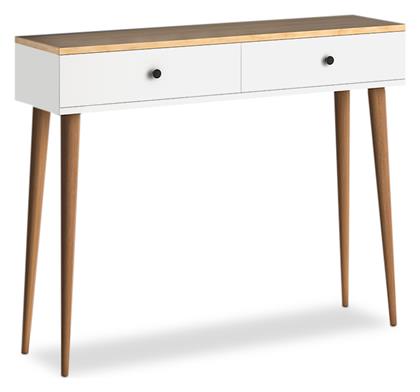 Alis Κονσόλα Ξύλινη Pine / White Μ110xΠ29xΥ88εκ. Megapap