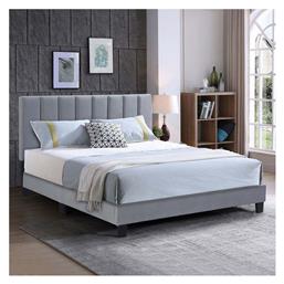 Allegro Διπλό για Στρώμα 150x200cm Γκρι - Woodwell
