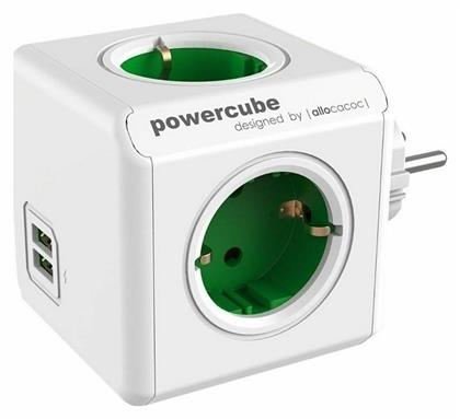 Original PowerCube 4 Θέσεων με 2 USB-A Allocacoc