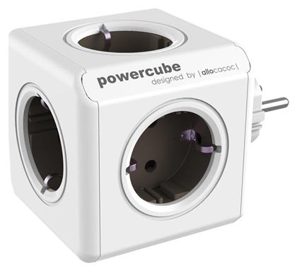 Original PowerCube 5 Θέσεων Γκρι Allocacoc