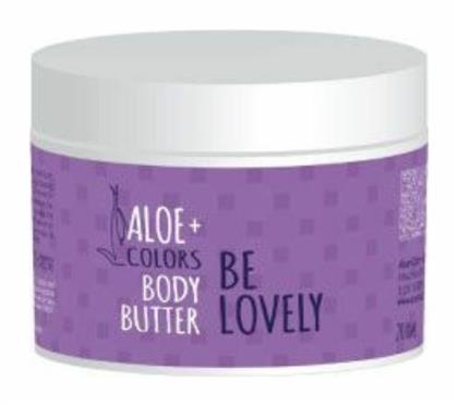 Aloe+ Colors Be Lovely Ενυδατικό Butter Σώματος με Aloe Vera & Άρωμα Καραμέλα για Ξηρές Επιδερμίδες 200ml - Aloe Colors