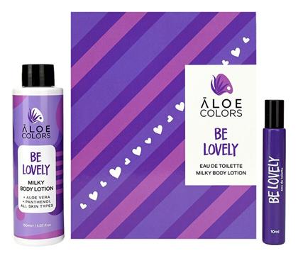 Be Lovely Γυναικείο Σετ με Body Lotion 2τμχ Aloe Colors