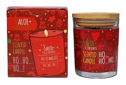 Aloe+ Colors Ho Ho Ho Χριστουγεννιάτικο Κερί Κόκκινο - Aloe Colors