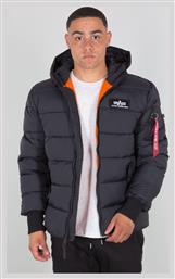 Ανδρικό Χειμωνιάτικο Μπουφάν Puffer Μαύρο Alpha Industries