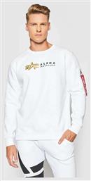 Ανδρικό Φούτερ Λευκό Alpha Industries