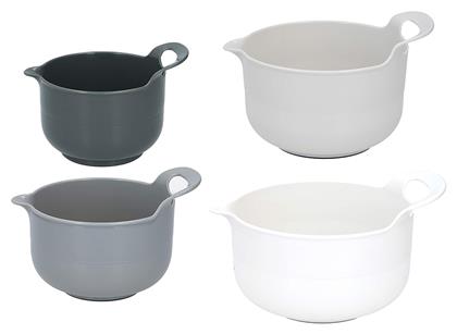 Appliances Μπωλ Ανάμειξης Πλαστικό Χωρητικότητας 1.2lt 4τμχ Alpina