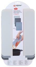 Σετ Επιφάνεια Κοπής Πλαστική Λευκή 3τμχ Alpina