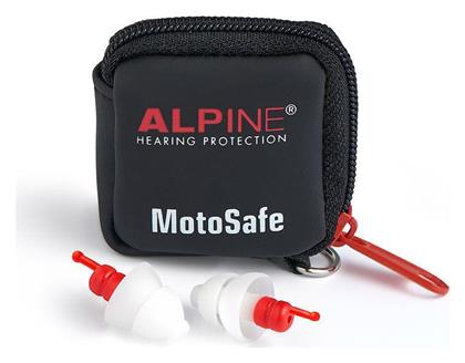 Motosafe Race Ωτοασπίδες 2τμχ σε Κόκκινο Χρώμα 111.23.111 Alpine