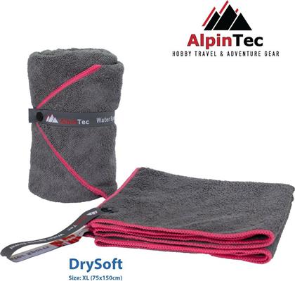 AlpinPro Drysoft Πετσέτα Σώματος Microfiber Terry Fuschia 150x75cm από το Athletix