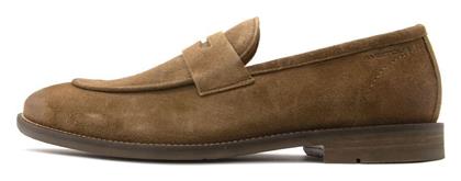 Δερμάτινα Ανδρικά Loafers σε Καφέ Χρώμα Ambitious
