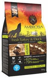 Fresh Turkey & Duck Adult All Breeds 12kg Ambrosia