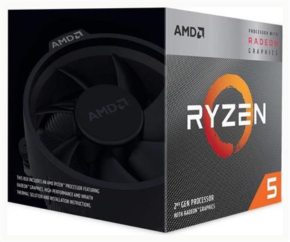 Ryzen 5 3400G 3.7GHz με Ψύκτρα AMD